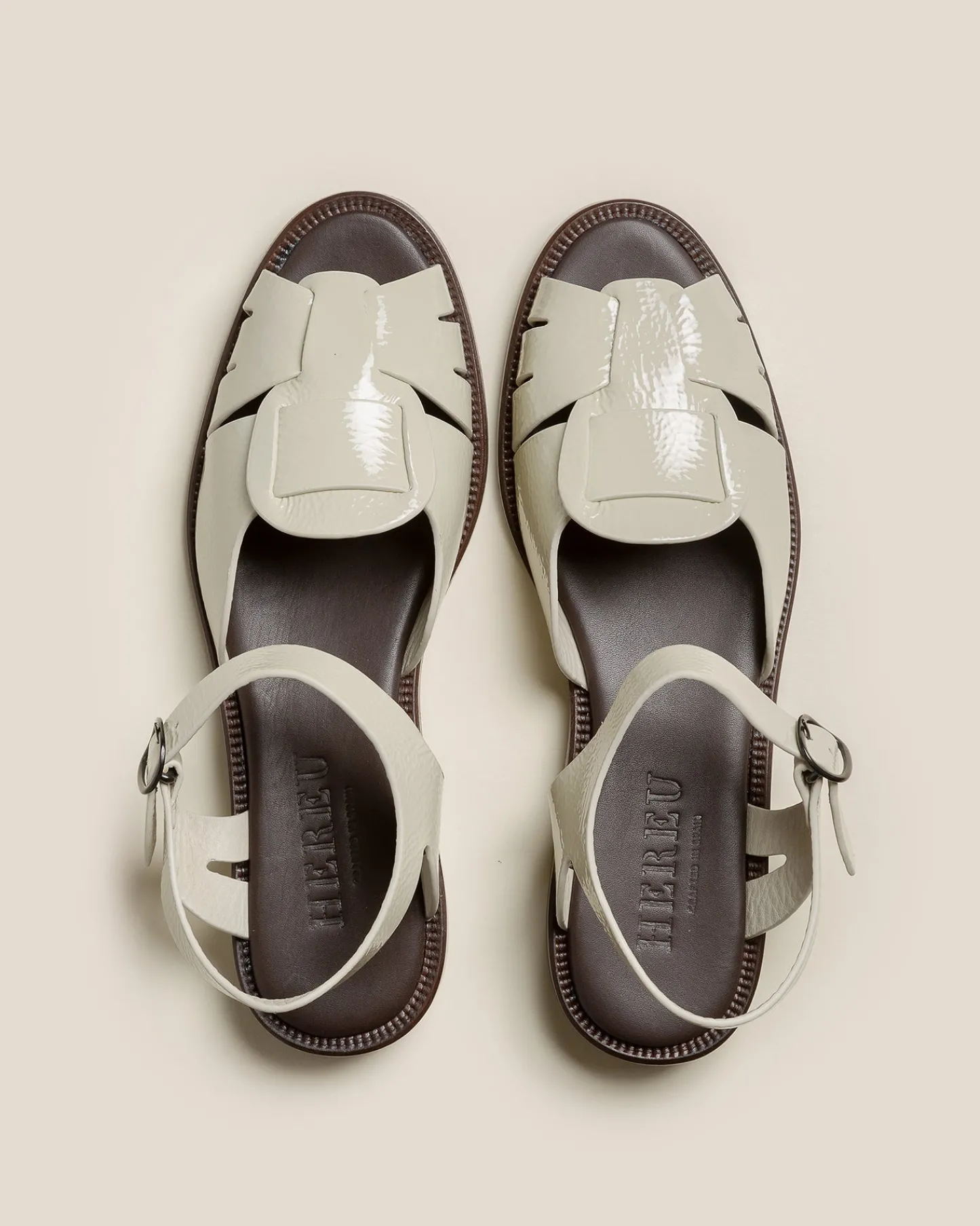 Hereu Studio Ancora Crinkled Glossy> Sandals