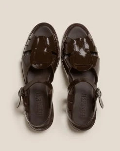 Hereu Studio Ancora Crinkled Glossy> Sandals