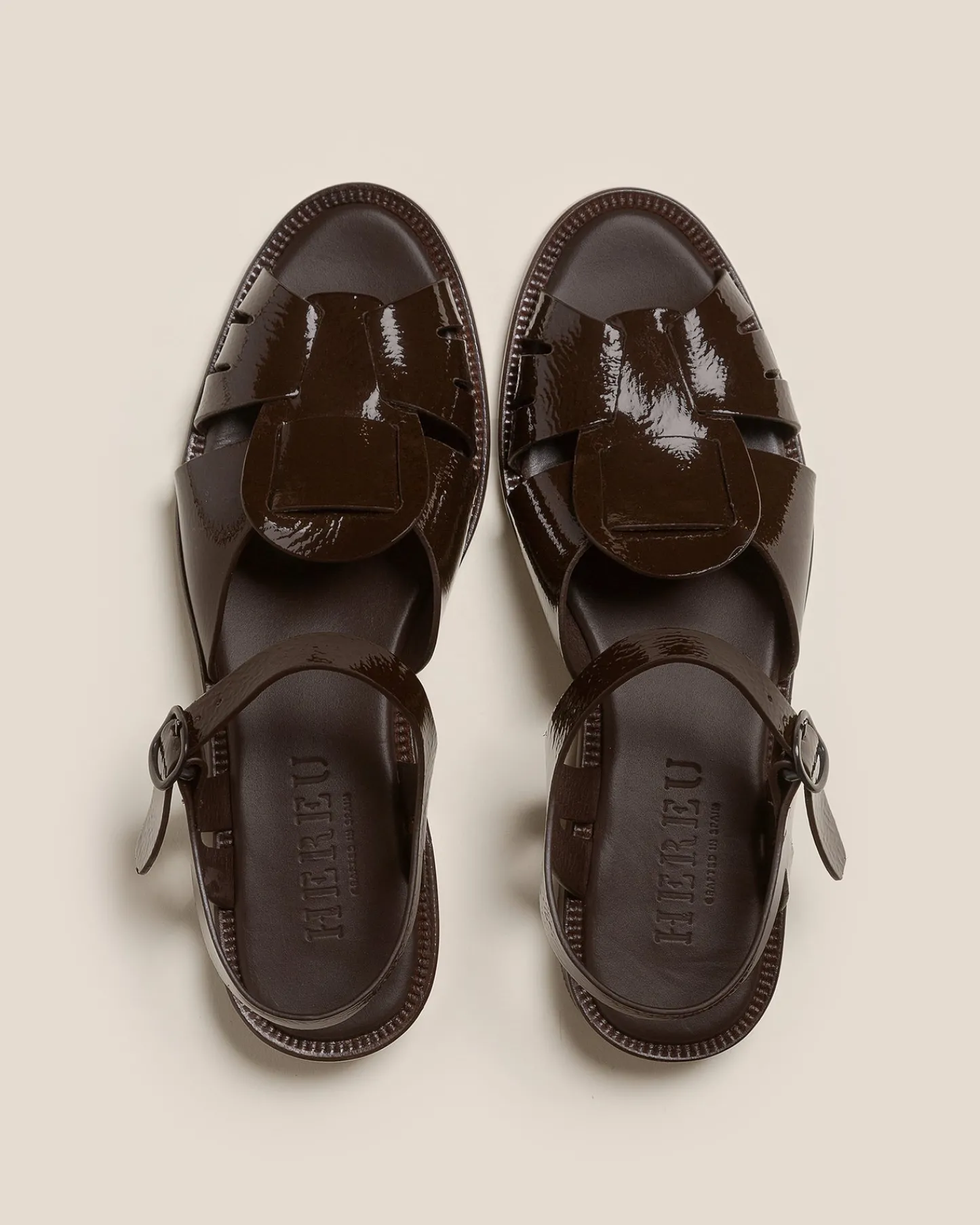 Hereu Studio Ancora Crinkled Glossy> Sandals