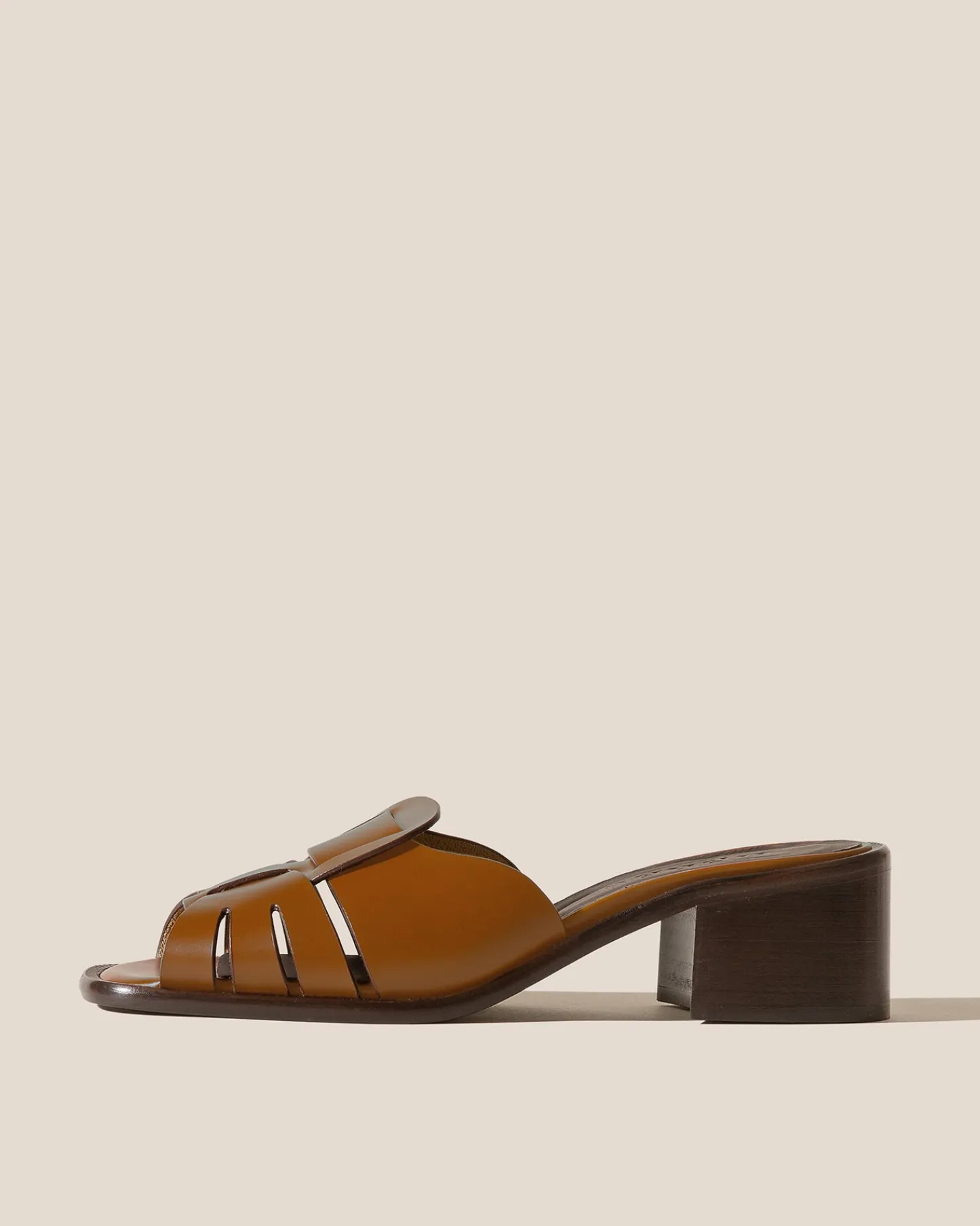 Hereu Studio Ancora Squared Heeled Slide> Sandals