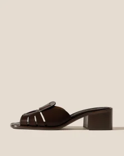 Hereu Studio Ancora Squared Heeled Slide> Sandals