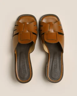 Hereu Studio Ancora Squared Heeled Slide> Heels