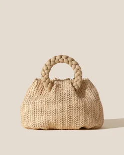 Hereu Studio Bombon M Raffia> Crossbody Bags