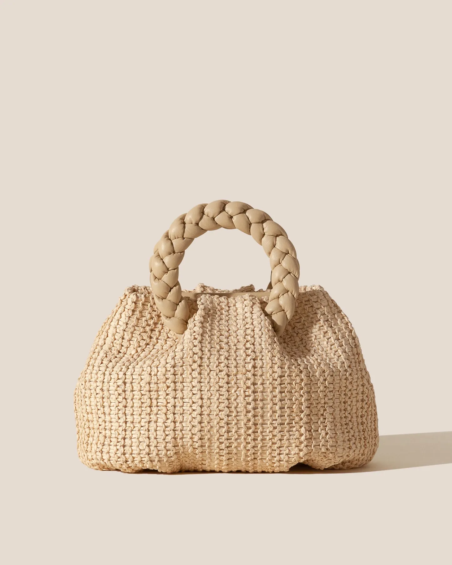 Hereu Studio Bombon M Raffia> Crossbody Bags