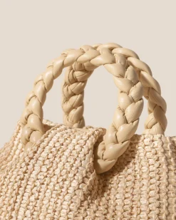 Hereu Studio Bombon M Raffia> Crossbody Bags