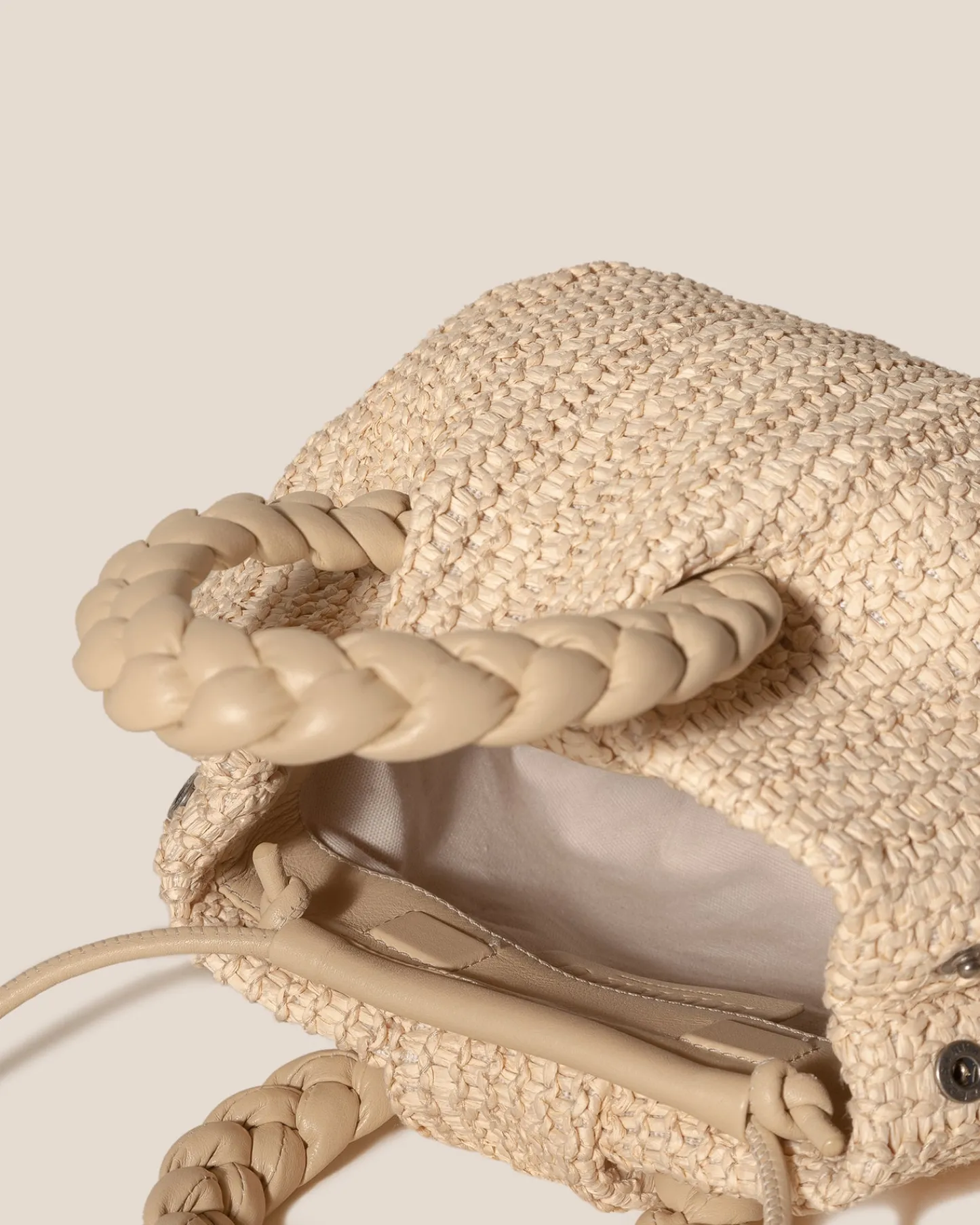 Hereu Studio Bombon M Raffia> Crossbody Bags
