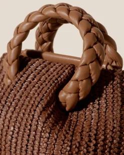 Hereu Studio Bombon M Raffia> Crossbody Bags
