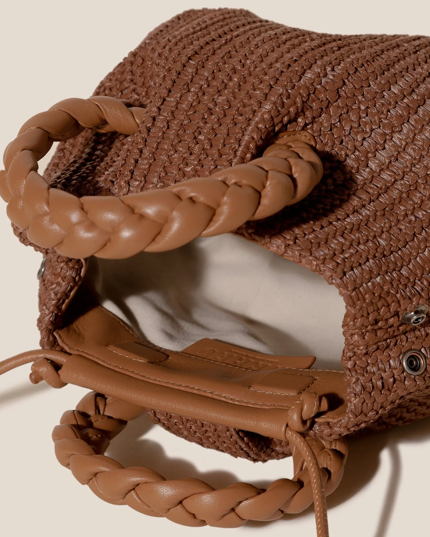 Hereu Studio Bombon M Raffia> Crossbody Bags