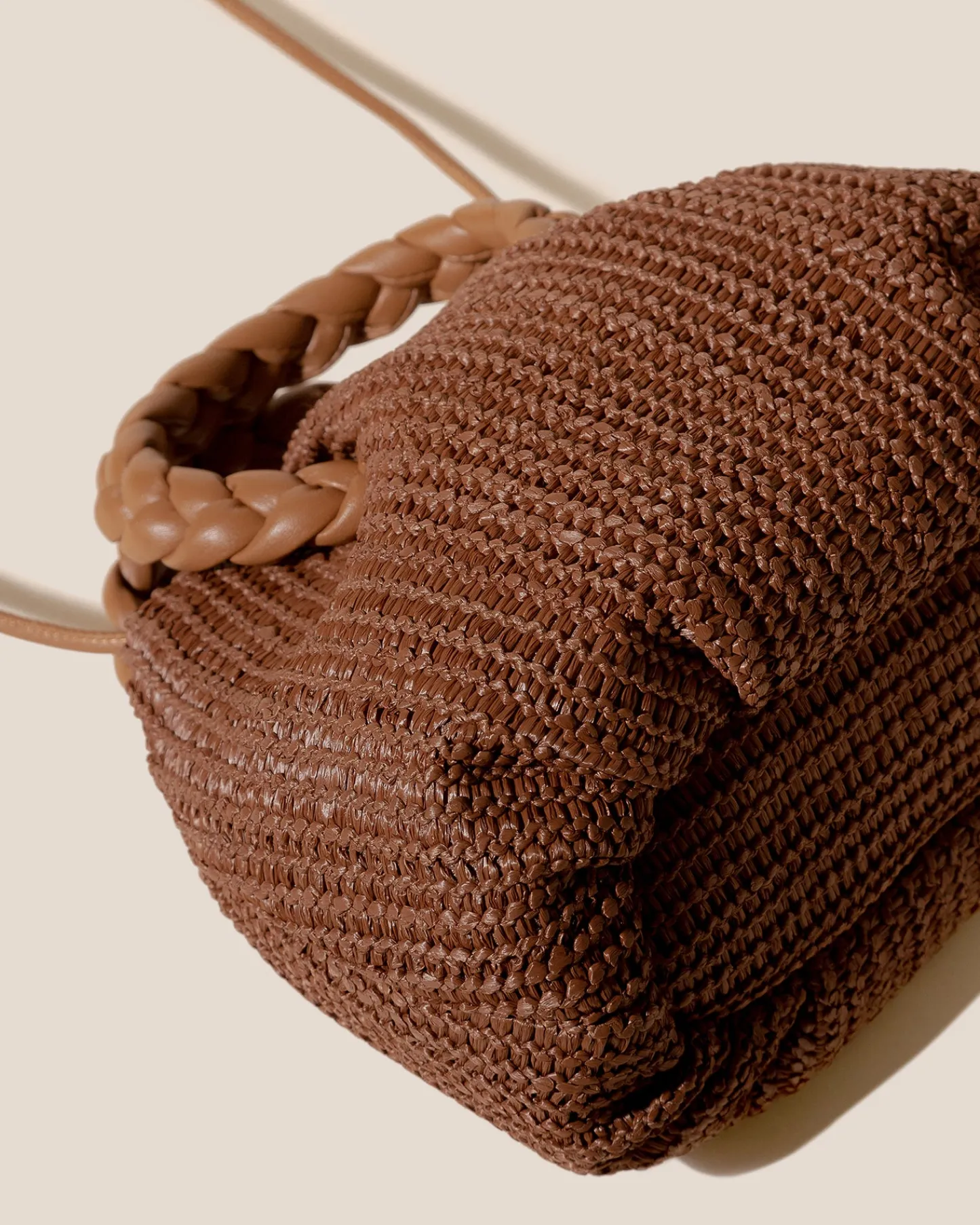 Hereu Studio Bombon M Raffia> Crossbody Bags