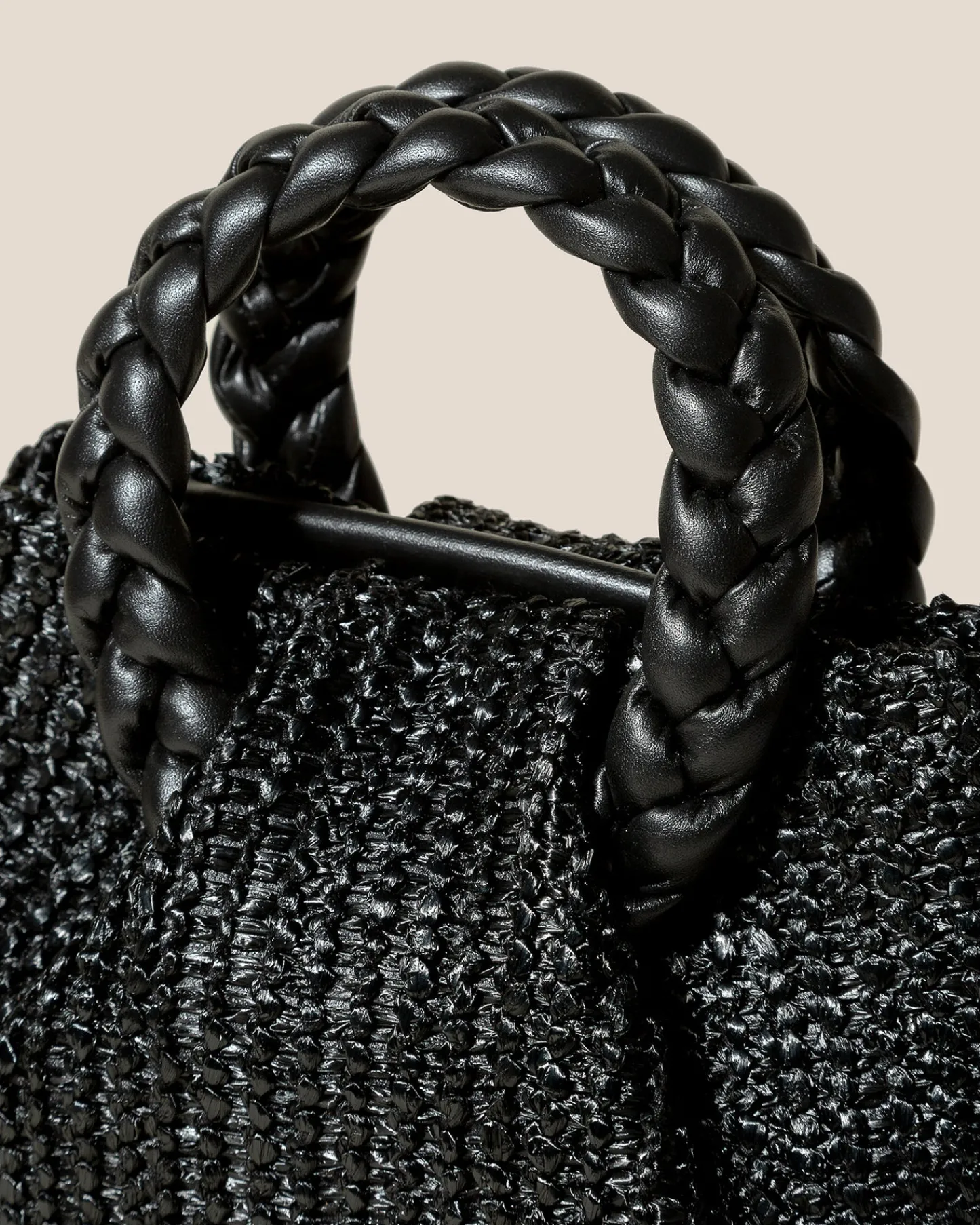 Hereu Studio Bombon M Raffia> Crossbody Bags