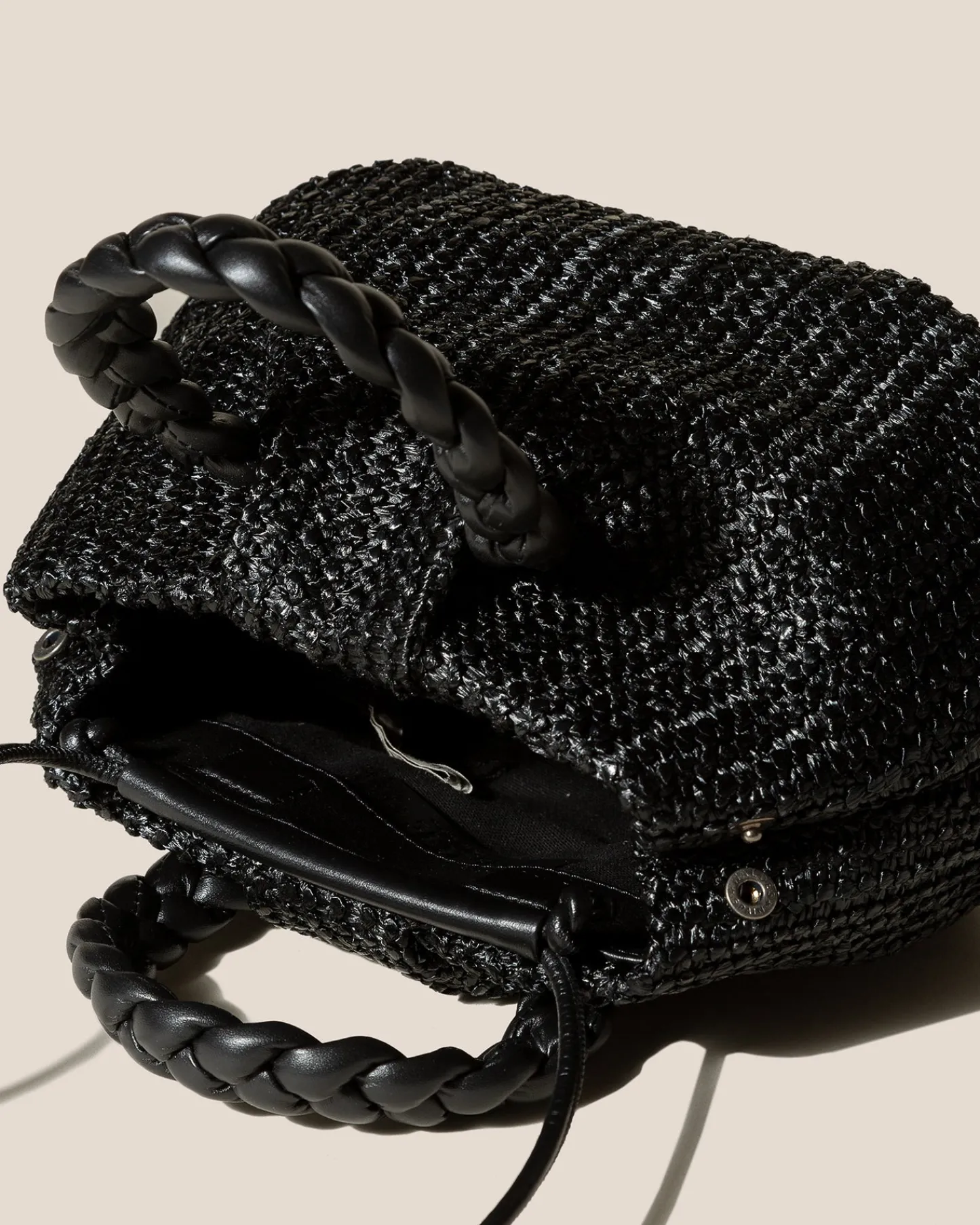 Hereu Studio Bombon M Raffia> Crossbody Bags