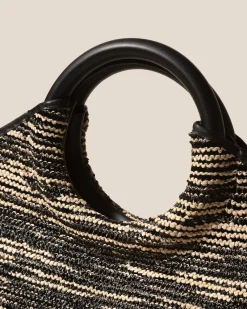 Hereu Studio Cabassa Raffia Bicolour> Basket Bags