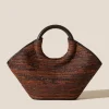 Hereu Studio Cabassa Raffia Bicolour> Tote Bags