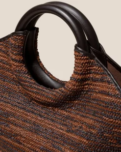 Hereu Studio Cabassa Raffia Bicolour><noscript><img width=