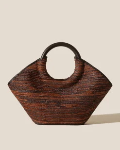 Hereu Studio Cabassa Raffia Bicolour> Basket Bags