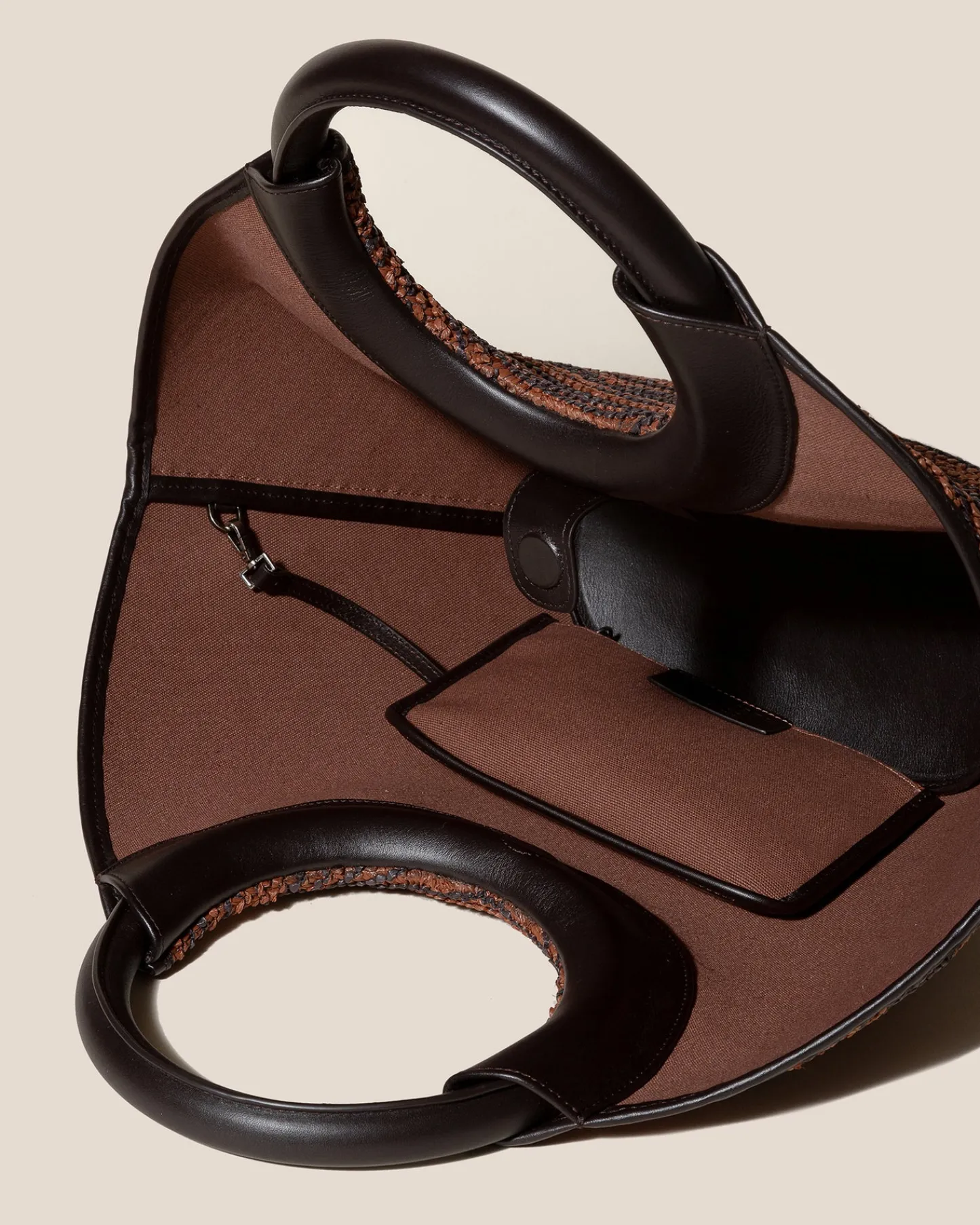 Hereu Studio Cabassa Raffia Bicolour> Basket Bags