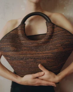 Hereu Studio Cabassa Raffia Bicolour><noscript><img width=
