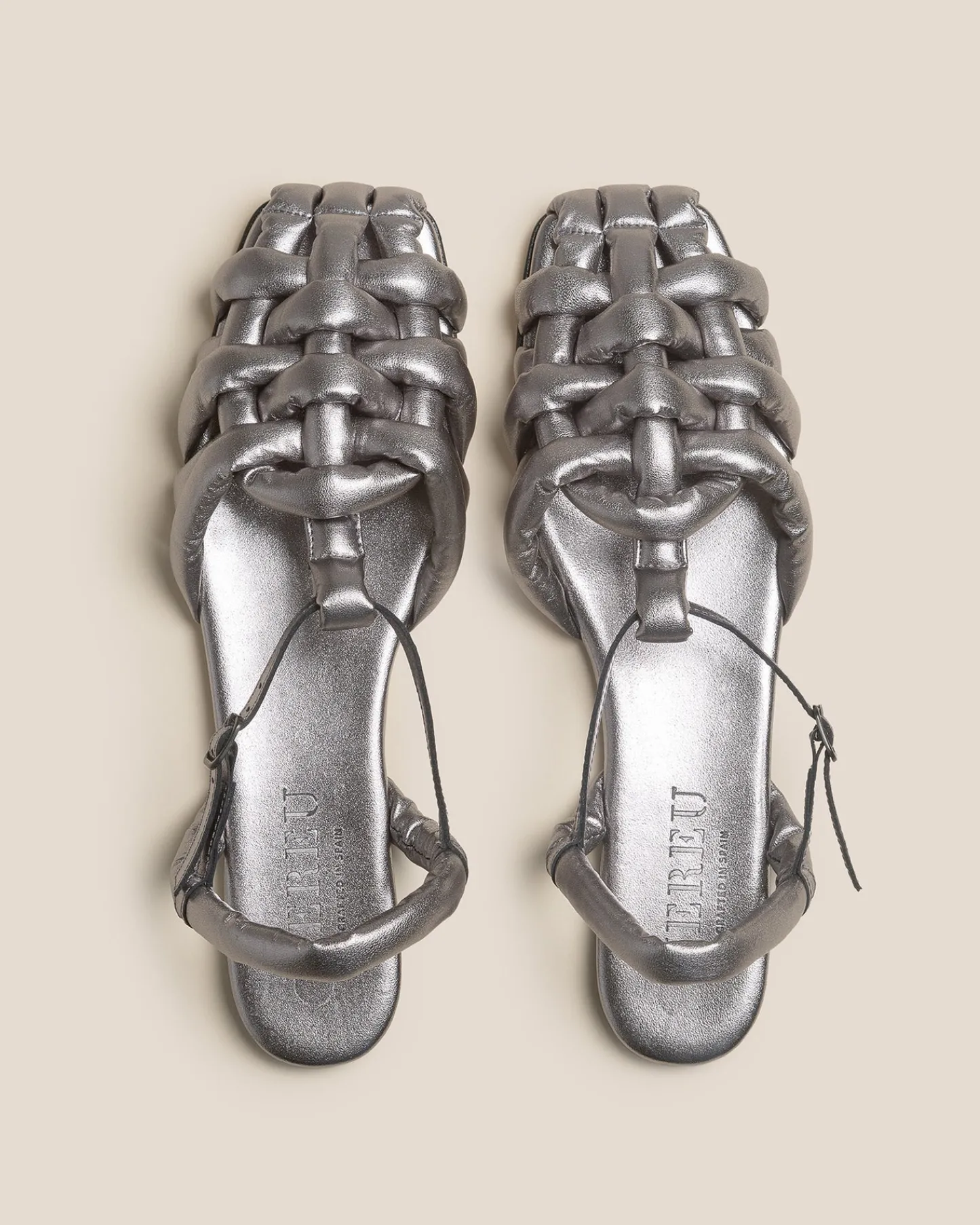 Hereu Studio Cabersa Metallic> Sandals