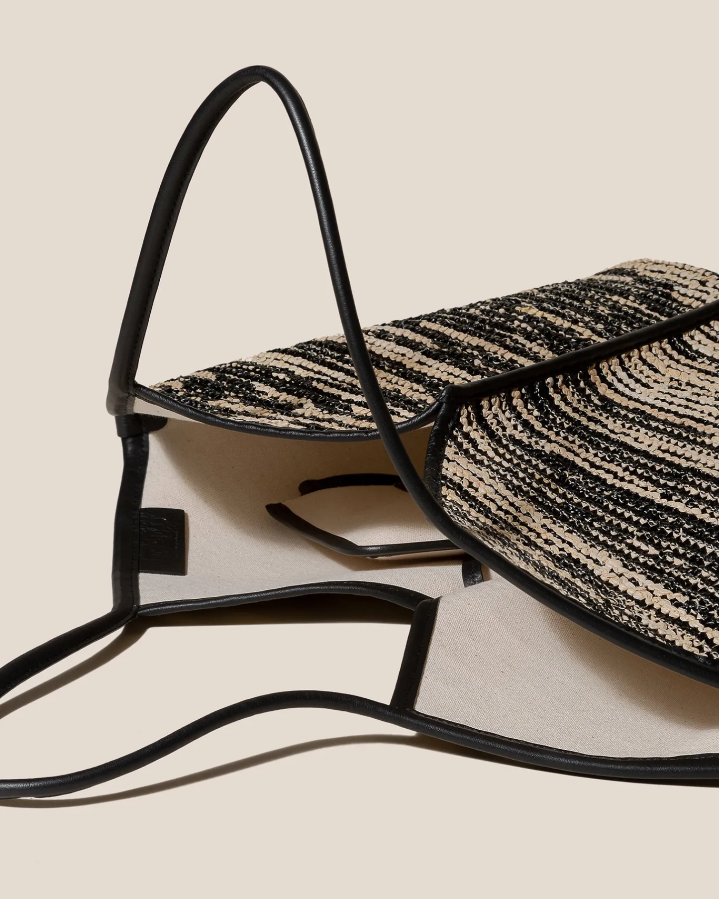 Hereu Studio Calella Raffia Bicolour> Shoulder Bags