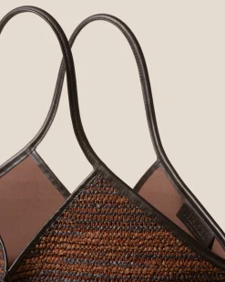 Hereu Studio Calella Raffia Bicolour> Shoulder Bags