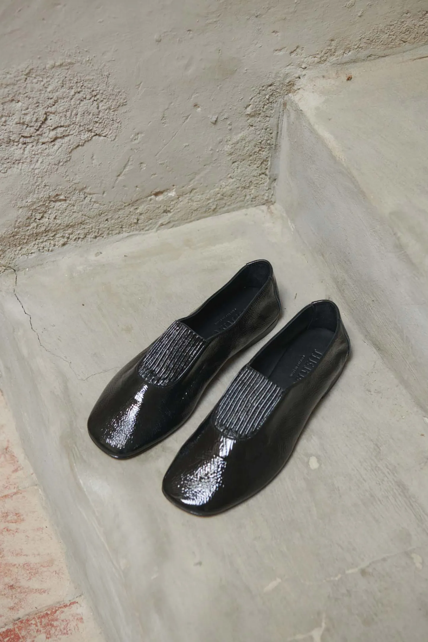 Hereu Studio Caoma Crinkled Glossy> Soft Shoes