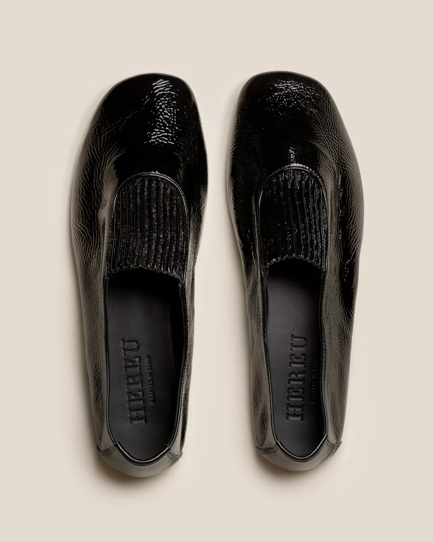 Hereu Studio Caoma Crinkled Glossy> Soft Shoes