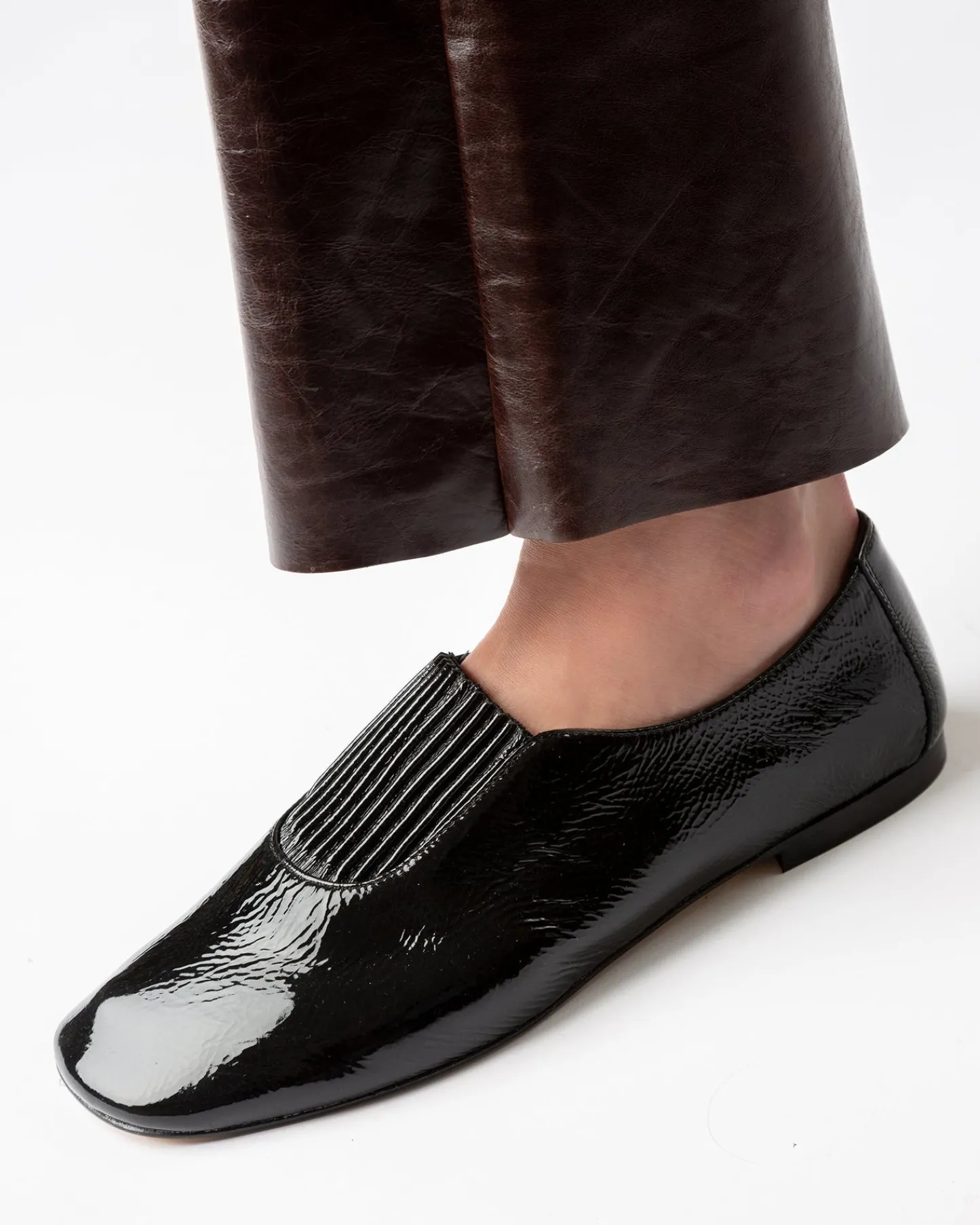Hereu Studio Caoma Crinkled Glossy> Soft Shoes