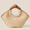 Hereu Studio Castell Raffia> Tote Bags