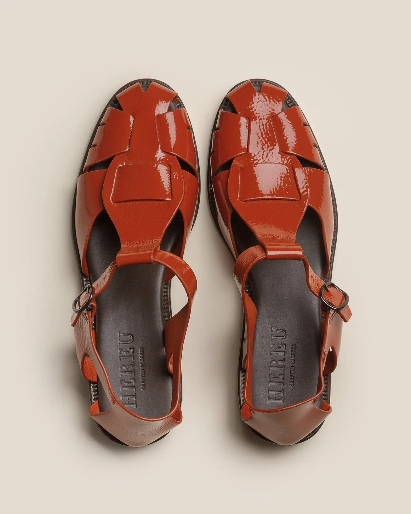 Hereu Studio Pesca Crinkled Glossy> Sandals