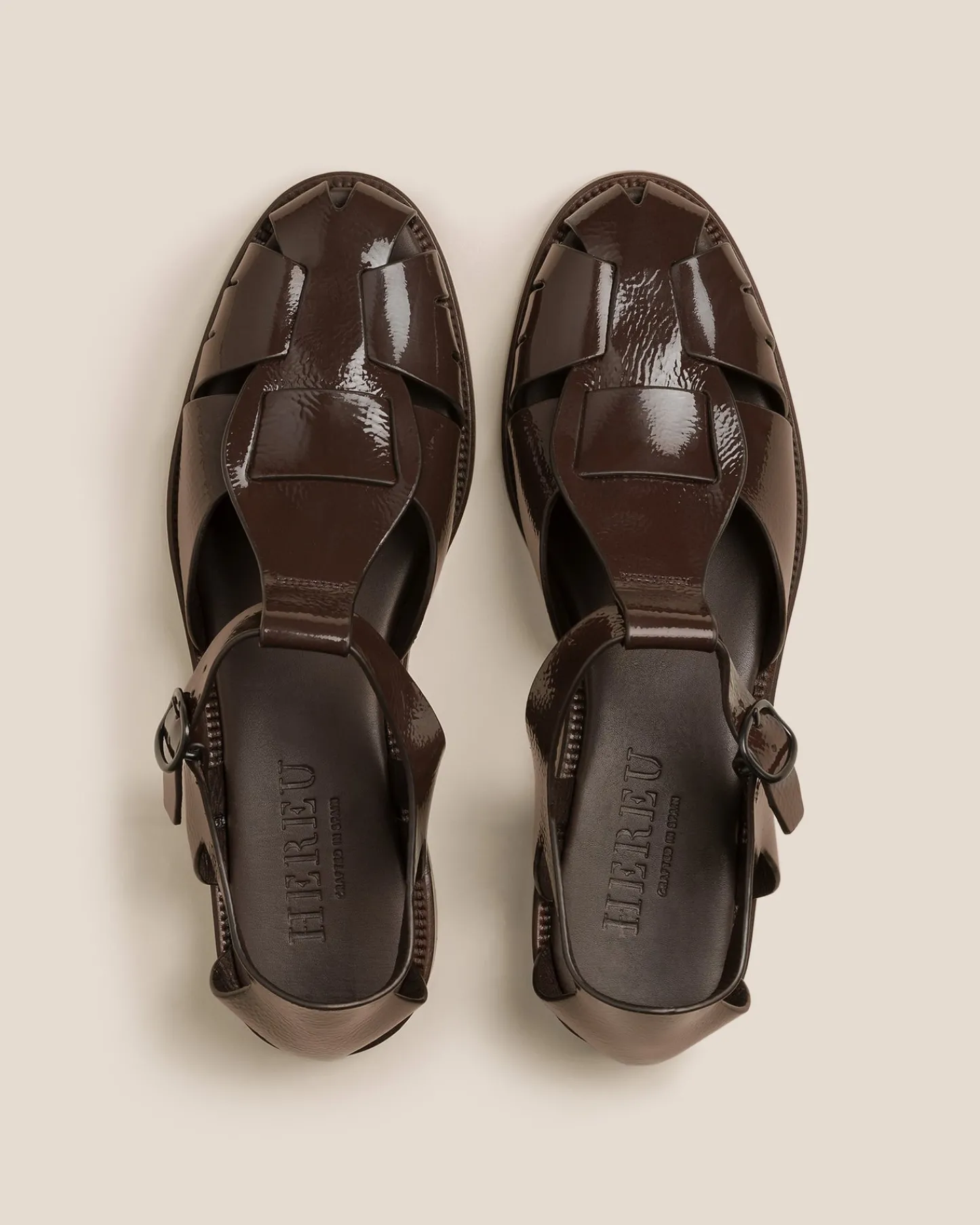 Hereu Studio Pesca Crinkled Glossy> Sandals